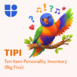 TIPI: Ten Item Personality Inventory (Big Five)